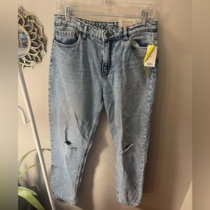 Mom Jeans 29’’ Faded Blue